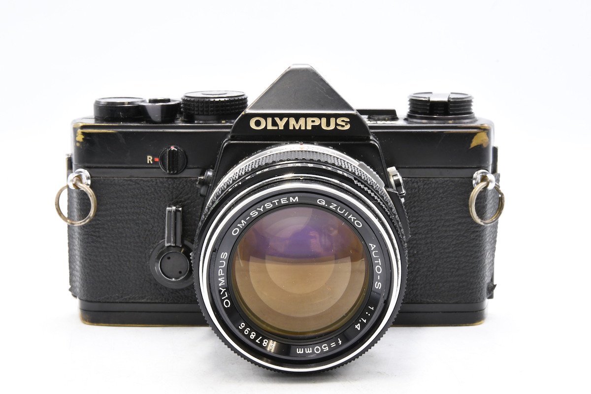 OLYMPUS オリンパス OM-1 フィルムカメラ シャッター確認 中古品