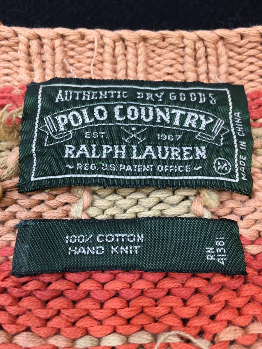 90s ラルフローレン ポロカントリー ハンド POLO ネイティブの中古品 