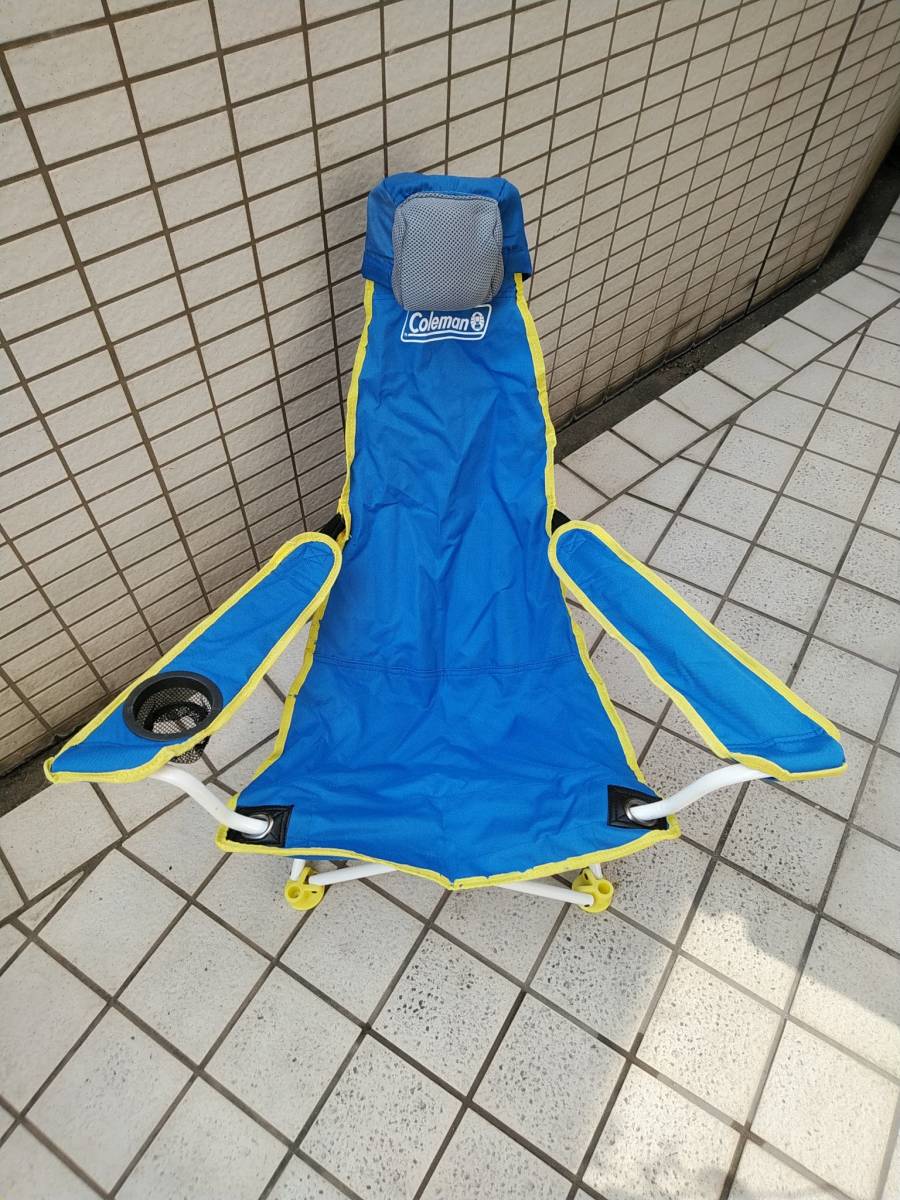 大人気，豊富な coleman コールマン コンパクトビーチチェア(コールマン)｜売買されたオークション情報、yahooの商品情報をアーカイブ公開 - オークファン コールマン