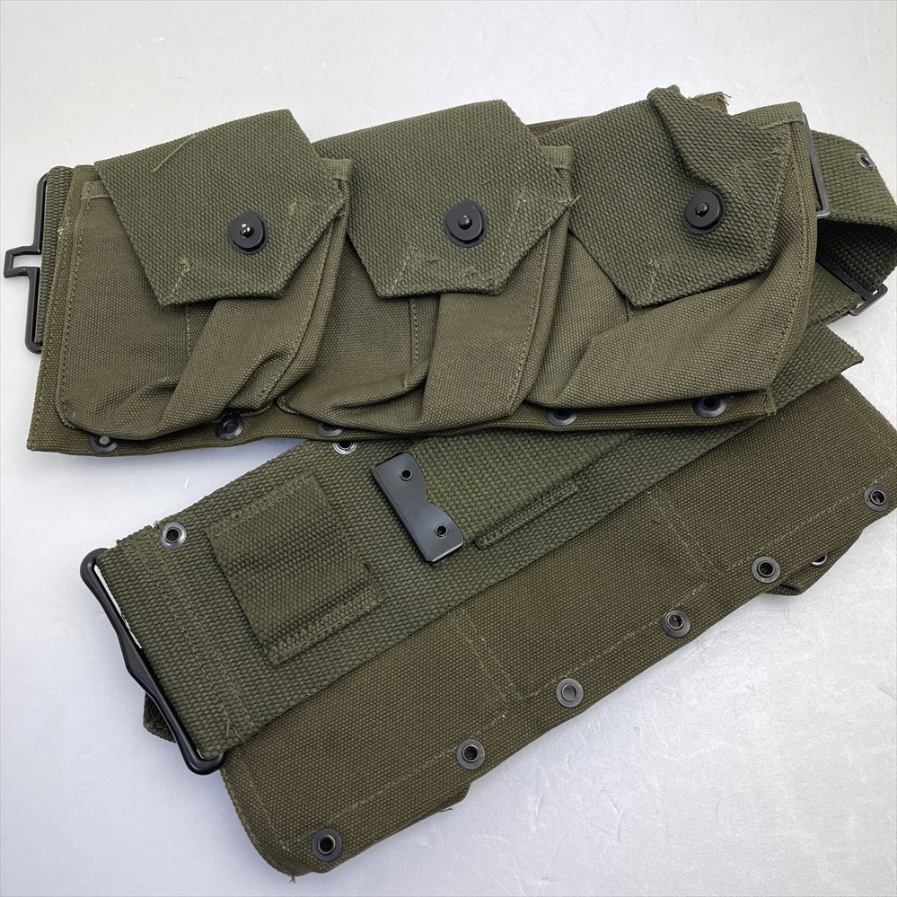 新品　OD色　レプリカ　米軍　M1937　ブローニング　BAR　ピストルベルト M1937 レプリカ 新品 BAR OD色 米軍 ブローニング BARベルト OD