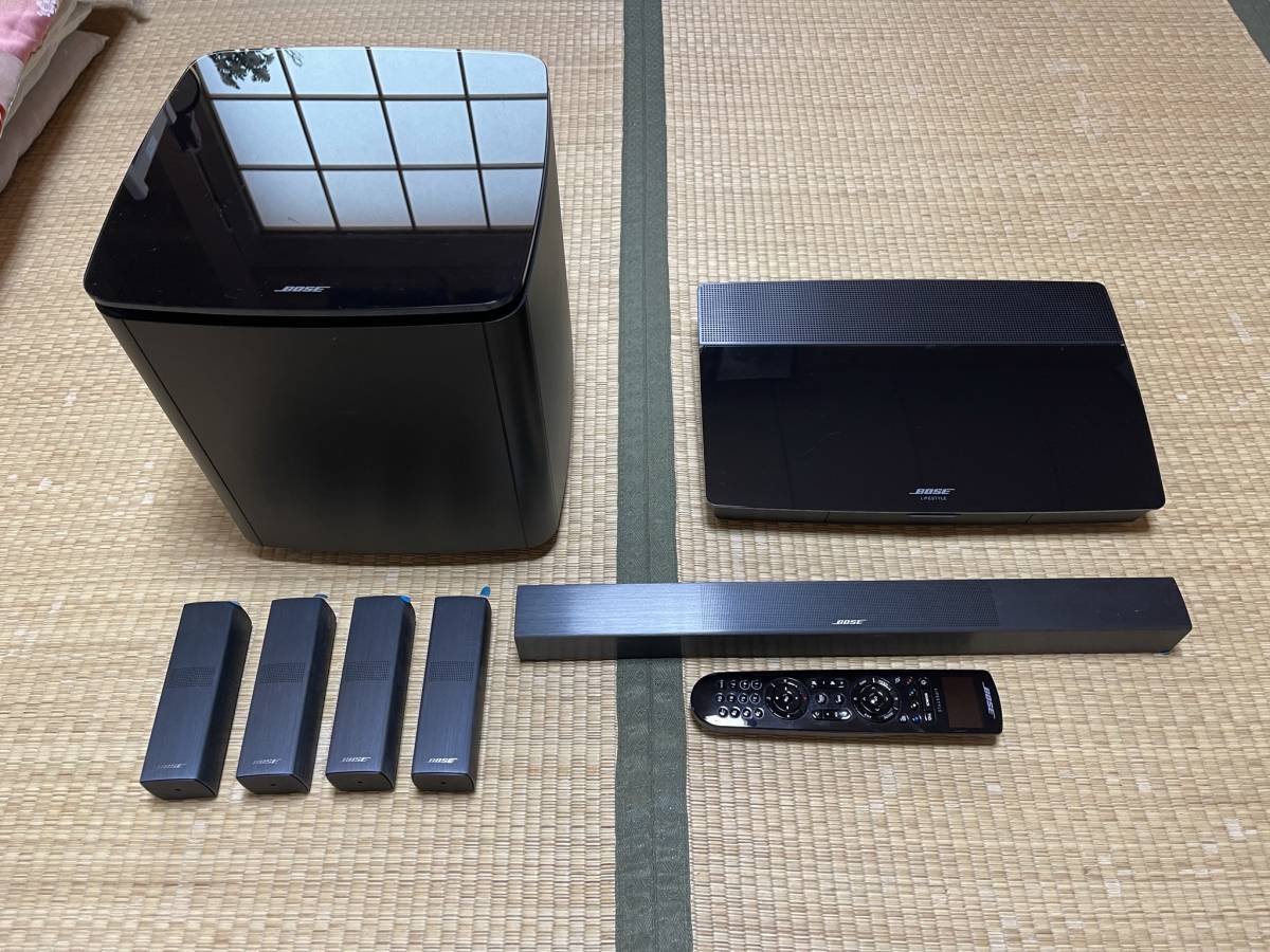 【新品同様】BOSE Lifesytle 650 ブラック 黒 5.1ch サラウンド ホームシアターセット【即決あり】