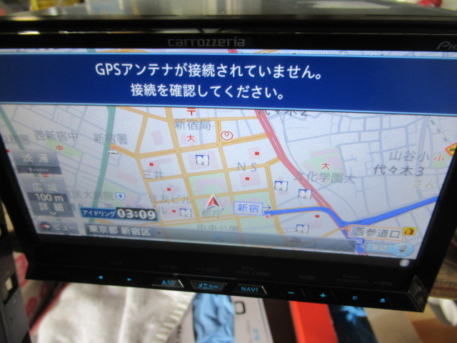 カロッツェリア HDDナビ AVIC-ZH77 地デジ フルセグ ジャンク品 AVIC-ZH77 カロッツェリア 地デジ 2014年 *72 地図2013年
