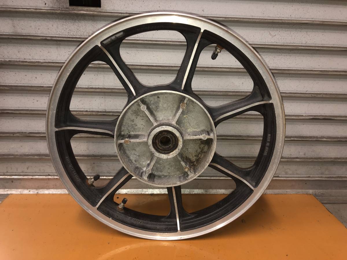 当時物 純正Z1R Z1R KZ1000MK2 リアホイール 純正 18x2.15 Z750RS