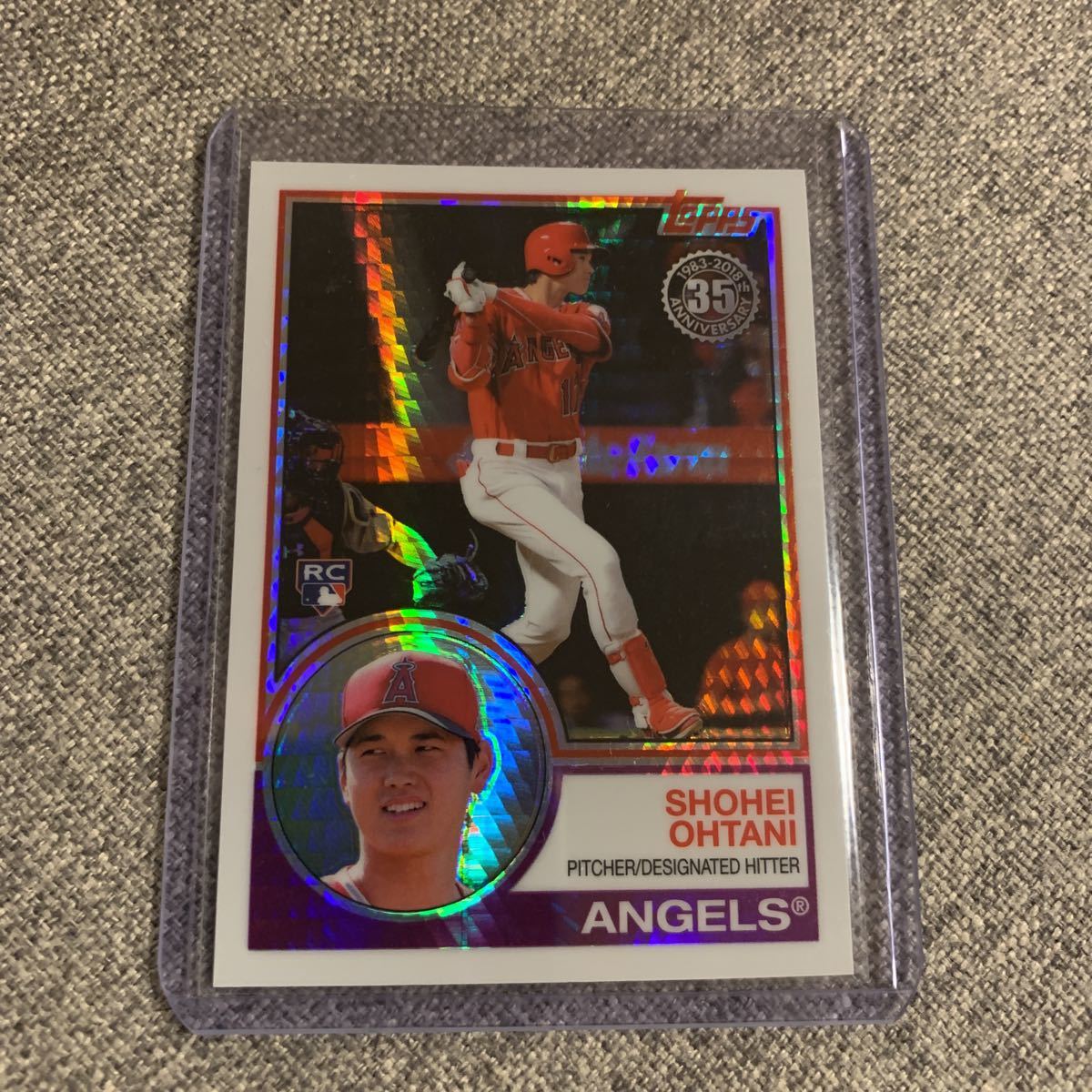 0 大谷翔平 Topps TOPPS CHROME SILVER PACK SHOHEI 1 ルーキーカード