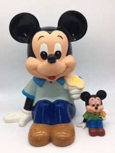 ミッキーマウス 貯金箱のYahoo!オークション(旧ヤフオク!)の相場・価格