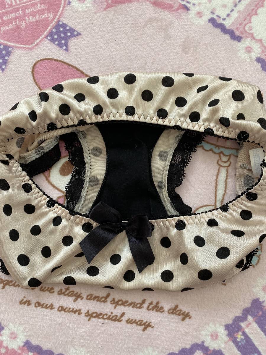リボン 可愛い ベージュ ドット 甘め 下着 ショーツ 女の子 タンス整理品 断捨離 Eco スタンダード 売買されたオークション情報 Yahooの商品情報をアーカイブ公開 オークファン Aucfan Com