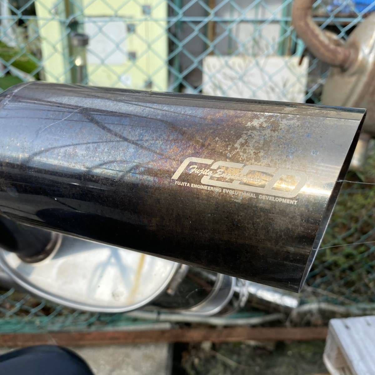 RX-8 前期用　藤田エンジニアリング　フジタエンジニアリング　FEED マフラー