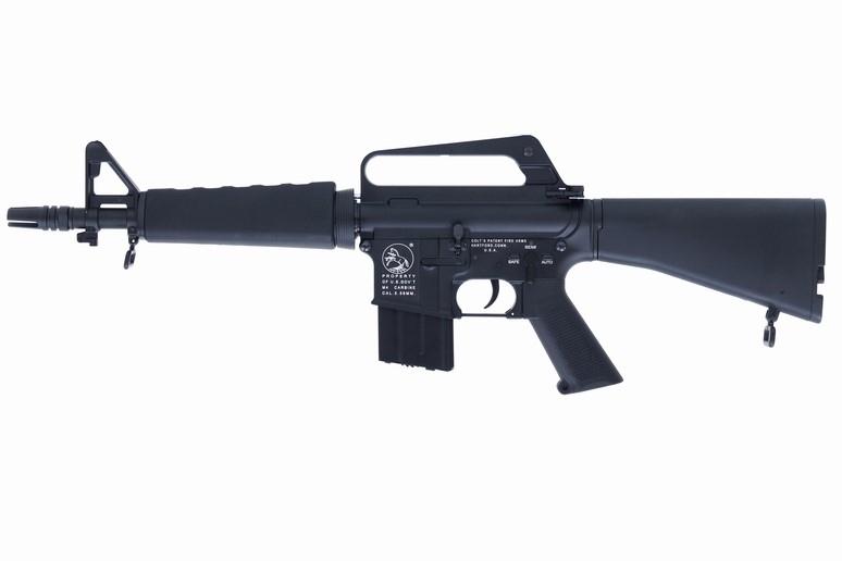 数量限定！１円スタート！！DOUBLE BELL製 メタル電動ガンM607タイプ CAR-15 SMG No.086