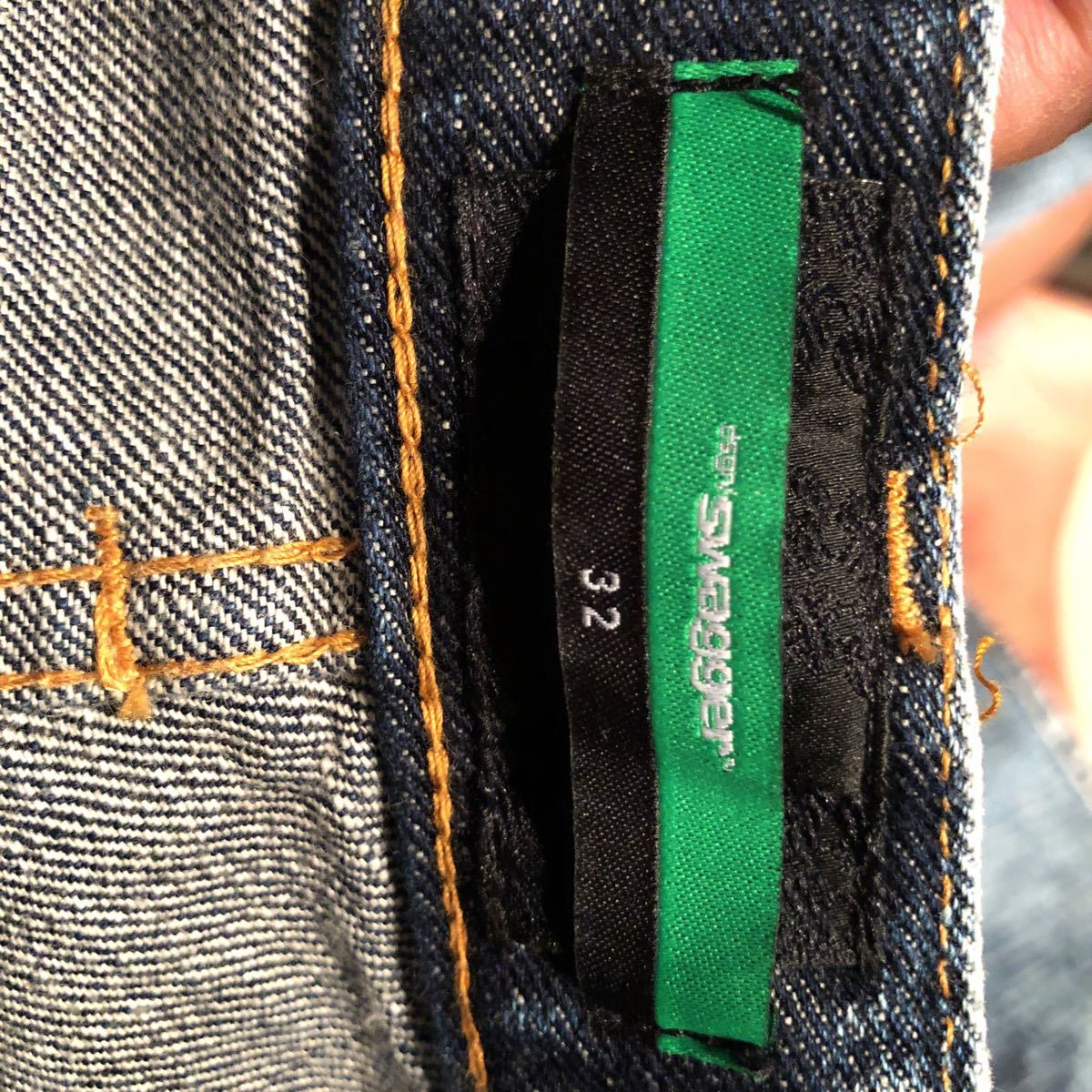 スワッガー swagger 切り替え ドッキング ブリーチ デニムショート 