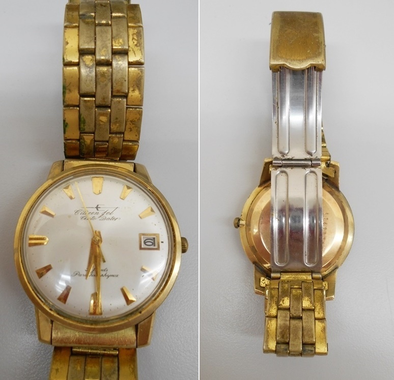 ジャンク品 CITIZEN JET シチズン ジェット Auto Dater オート