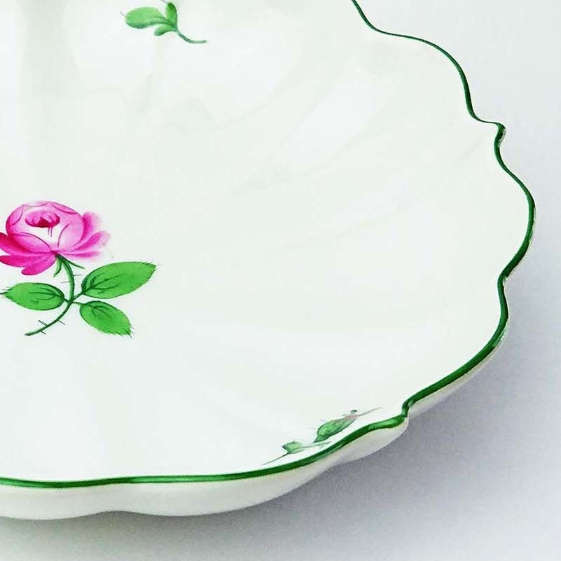 ◇Augarten アウガルテン 深皿 ウィンナーローズ 薔薇 アウガルテン