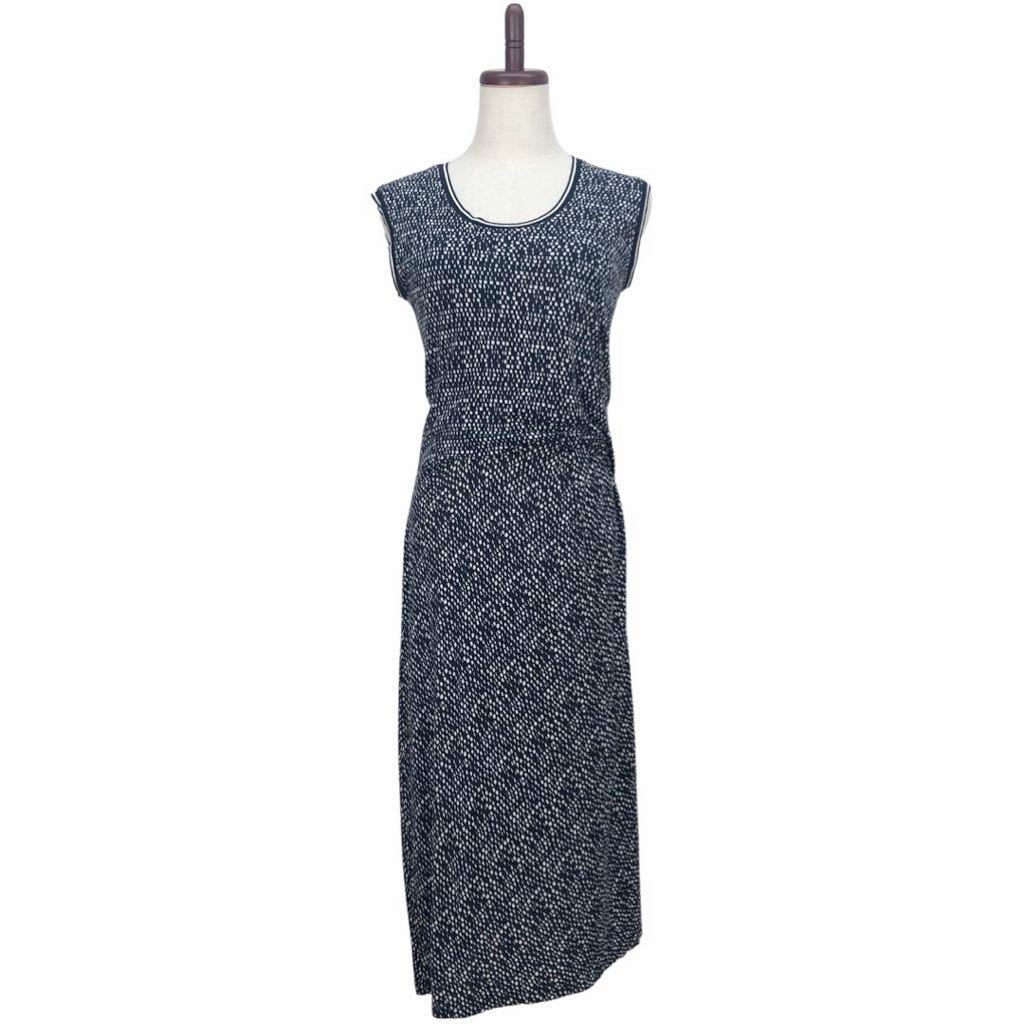 美品 MAX MARA Week end マックスマーラ レディース ネイビー 総柄