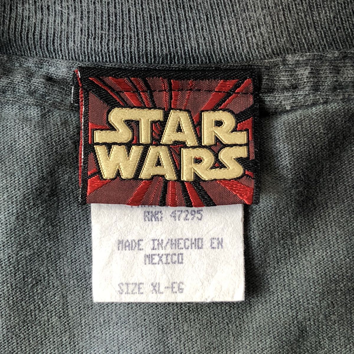 90s STAR WARS EPISODE Ⅰ THE PHANTOM MENACE Tシャツ XL タイダイ 