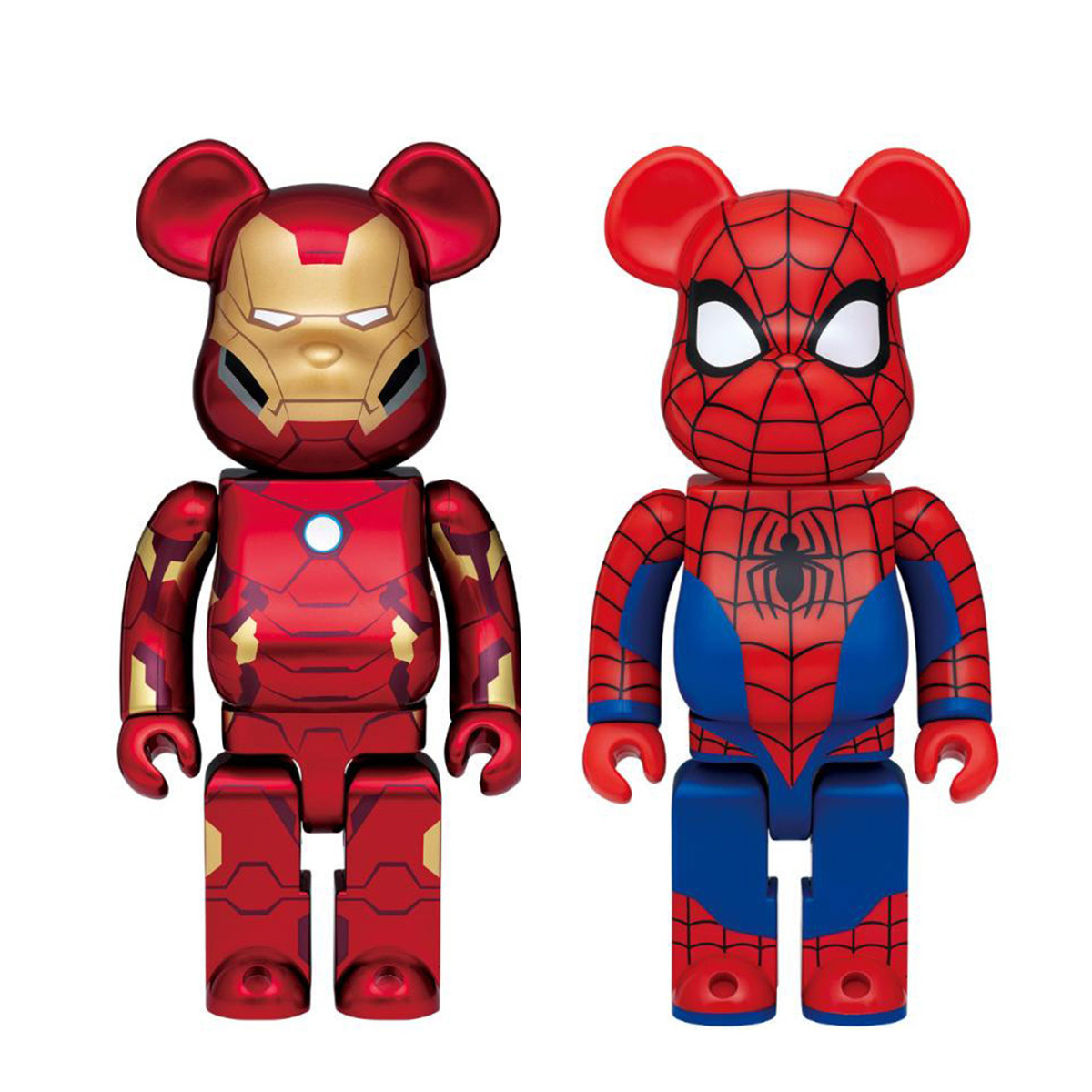 ハッピーくじ MARVEL 400% ベアブリック SP賞 L@ST賞 アイアンマン 