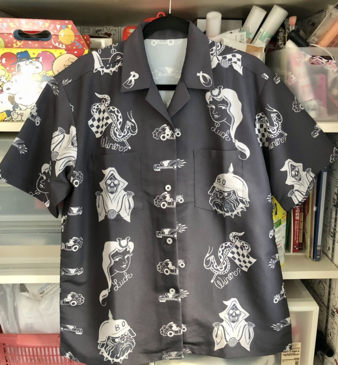 全国無料，送料無料 BULLORIGINAL ブルオリジナル 総柄シャツ 品 XL GLADHAND gangsterville WEIRDO B.S.M.G(XLサイズ以上)｜売買されたオークション情報、yahooの商品情報をアーカイブ公開 - オークファン 半袖シャツ一般