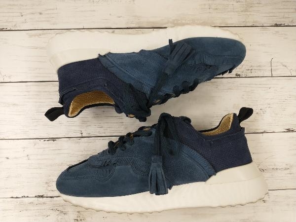 TOD'S トッズ レザースニーカー スエード ネイビー サイズ38