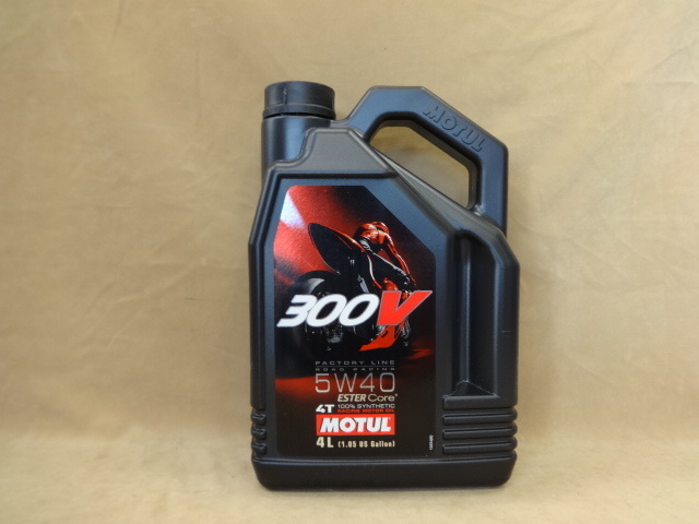 モチュール300V 4T 5W40 4L MOTUL ⑤” 300V 4T 5W40 ファクトリー [国内正規品] 10w-40