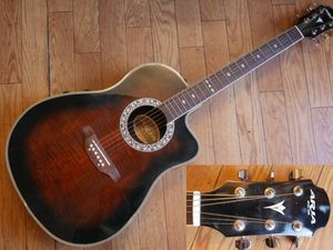 アリア アコースティックギターのYahoo!オークション(旧ヤフオク!)の 