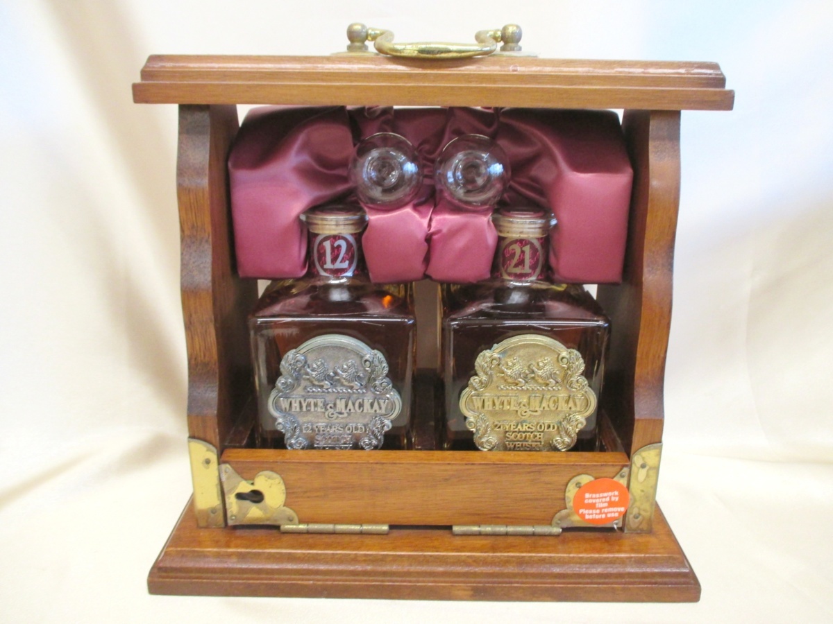 古酒 ホワイトアンドマッカイ21年と12年 ☆ 古酒 未開栓 WHYTE＆MACKAY