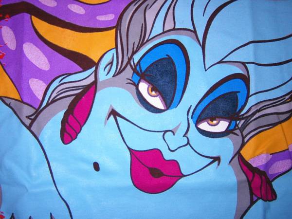 怖ーいアースラtシャツ リトルマーメイドディズニータコアリエル 丸首 売買されたオークション情報 Yahooの商品情報をアーカイブ公開 オークファン Aucfan Com