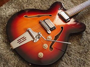 激シブ!!HOFNER VERYTHIN 60年代!レアなヘフナーのセミアコです!(本体 