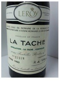 DRC ラ・ターシュ 1963 【送料無料】 LA TACHE(コート・ドゥ・ニュイ  