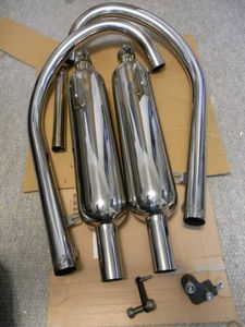 ☆W650 BEET ナサートトラッド4 NASSERT TRAD-IV マフラー☆(マフラー 