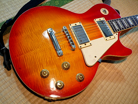 美しい激虎目 Galan ギャラン レスポール スタンダード その他 売買されたオークション情報 Yahooの商品情報をアーカイブ公開 オークファン Aucfan Com