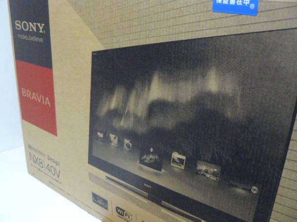 未使用品○SONY BRAVIA KDL-40NX800○モノリシック/LED/4倍速(液晶