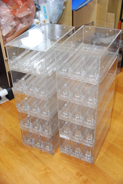 たばこ 陳列 アクリル 什器 2台セット 中古品(ショーケース)｜売買
