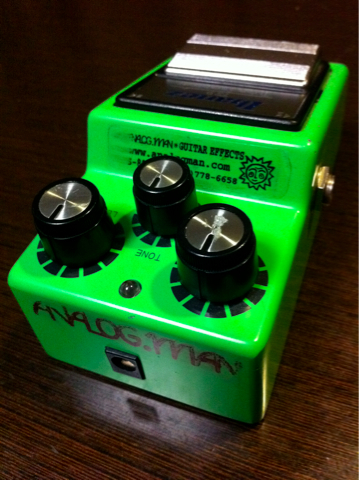 Ibanez Tube Screamer TS-9 Analog.man Mod. (検 Re-j weed(オーバー 