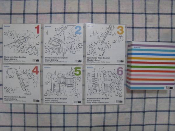 ワールドワイドキッズ Music Library CD 6枚セット Mother Goose_1