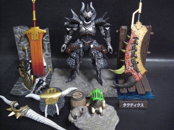○MRS可動狩人改造〔ドラゴン装備〕+オトモアイルー＆オマケ