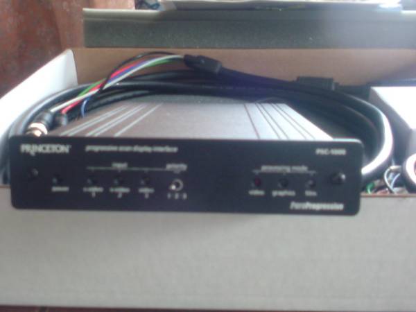 スキャンコンバーター（ラインダブラー）Princeton PSC-1000