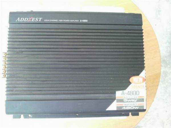 貴重 ADDZEST アゼスト A4800 ハイパワーアンプ(アンプ)｜売買された