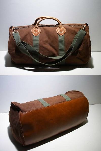 ビンテージ 『LLBEAN LLビーン』 ダッフル バッグ/ボストン帆布