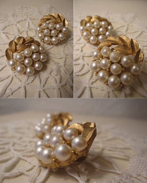 SALE☆クラウントリファリイヤリング②コスチュームジュエリー_2