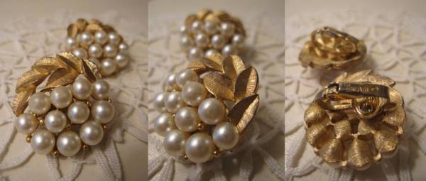 SALE☆クラウントリファリイヤリング②コスチュームジュエリー_3