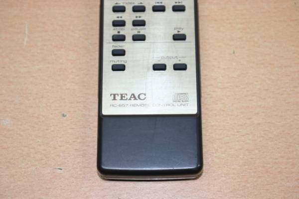 TEAC ティアック RC-657 VRDS-25X用 リモコン(リモコン)｜売買された  