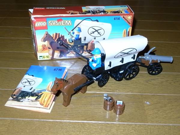 レゴブロック(LEGO)☆ウエスタン 『6716 騎兵隊の幌馬車』(LEGO)｜売買 