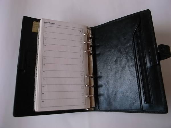 未使用 ◇ ファイロファックス fILOFAX ◇ ヨーク YORK / 黒 