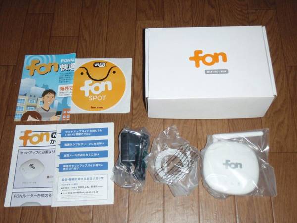 FONルータ新品未使用　wifi接続 スマートフォン＆PC_1