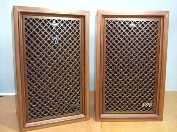 ◇CORAL コーラル BX-800 スピーカー ペア 60年代♪(コーラル)｜売買