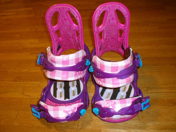 death label スノーボード ビンディング ピンク 板 3点セット death