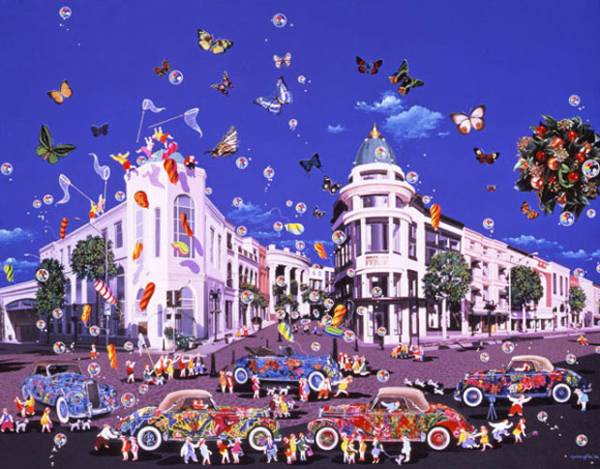 ヒロヤマガタ☆インアースリー「ビバリーヒルズアフタヌーン」(シルク