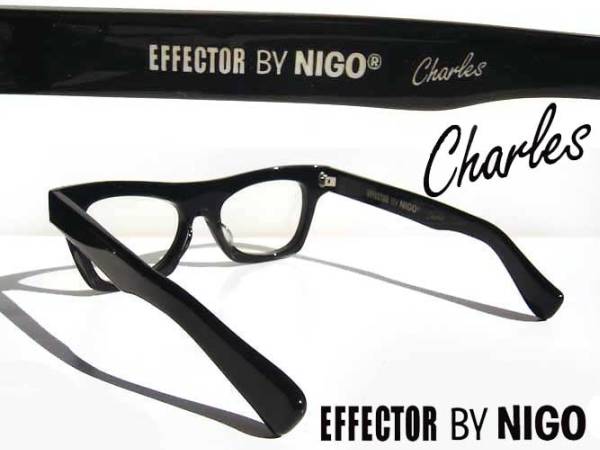 EFFECTOR×NIGO Charles 眼鏡/エフェクターHUMANMADE APE【EF5】(ア