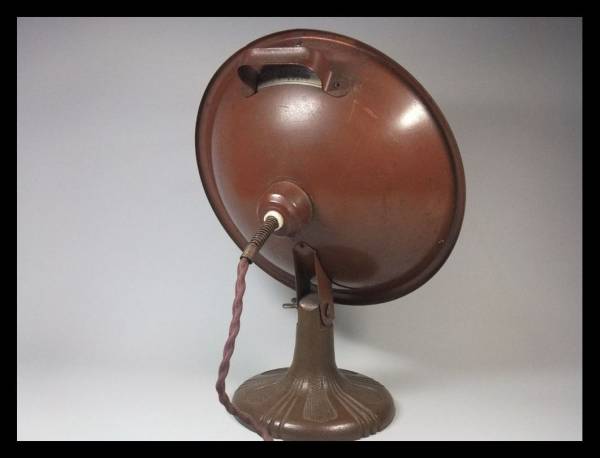 戦前 松下式丸型電気反射ストーブ 1928年（昭和3年）1号 希少！(雑貨