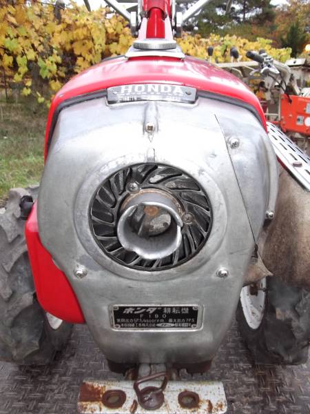 ☆希少！！骨董ホンダ耕運機F190・F150☆不動 動画あり(発動機 