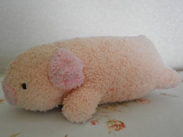 【タグ付き】フリッカ ぬくまろシリーズ ぶた ぬいぐるみ【希少】 フリッカ☆ぬくまろシリーズぶた ぬいぐるみ（小）(ぬいぐるみ一般