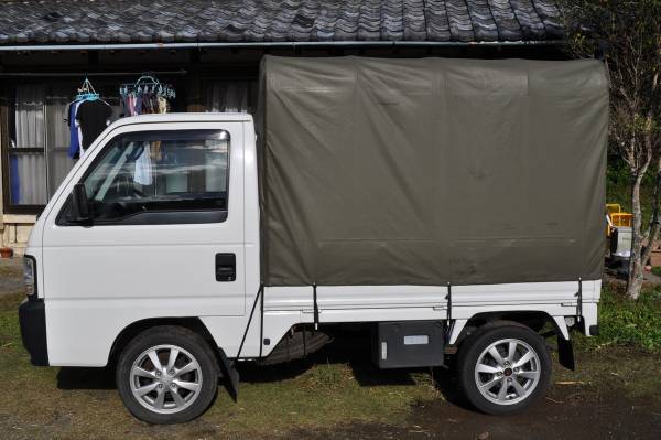 ホンダ アクティトラック4WD デフロック付 幌車 車検1年付(アクティ 
